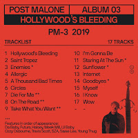 post malone hollywood'sbleeding hollywood's bleeding copertina nuovo album di post malone