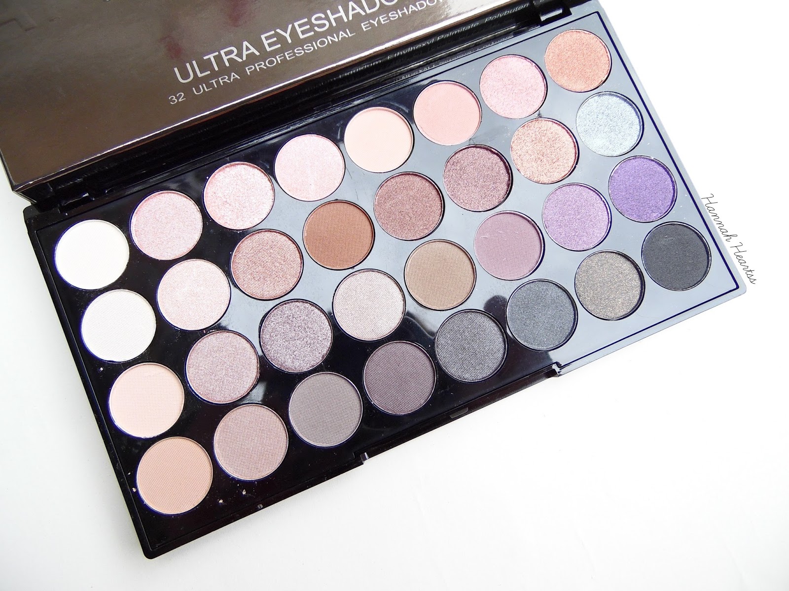 Makeup Revolution Affirmation Eyeshadow Palette + Swatches — Hannah Heartss