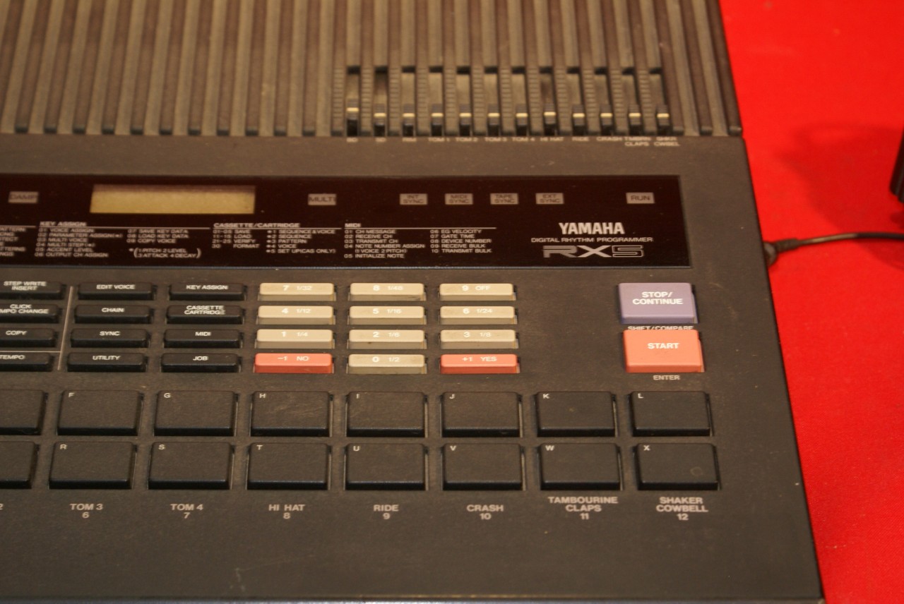 MATRIXSYNTH-B: Yamaha RX-5 RX5 Digital Rhythm Programmer Drum Machine