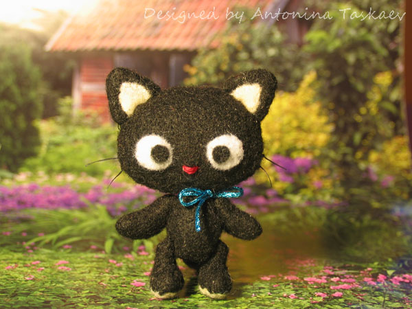 Little Thread World by Antonina: Choco cat