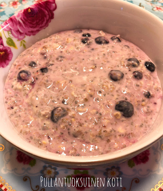 #tuorepuuro #raakapuuro #rawfood #rawporridge #nooverporridge #breakfast #healtylifestyle #healtybreakfast #breakfastideas #eathealty #healthblogger #aamuapala #terveellinenruoka #terveellinenelämä #elovena #tuorepuuromix