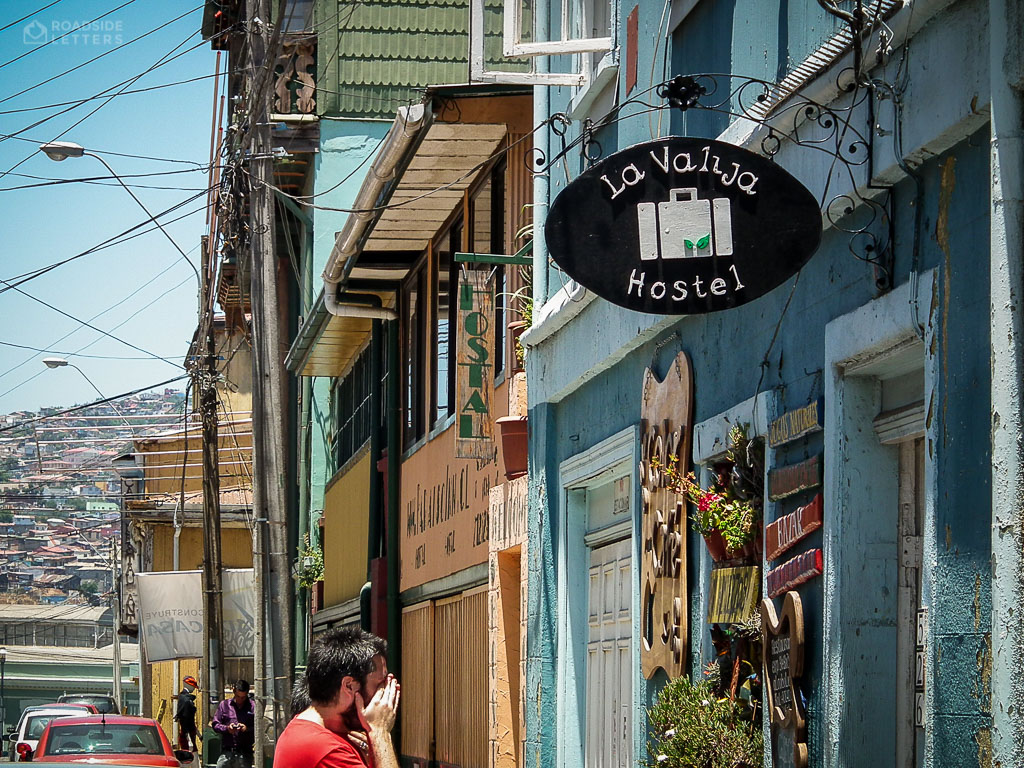 La Valija Hostel in Valparaiso Chile