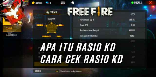 Apa Itu Rasio Kd Ff Ini Dia Cara Cek Rasio Kd Free Fire Mediarale