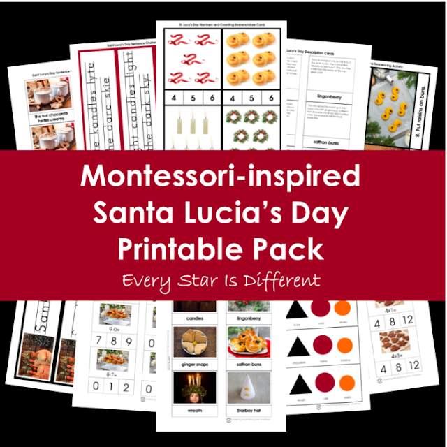 Santa Lucia's Day Printable Pack