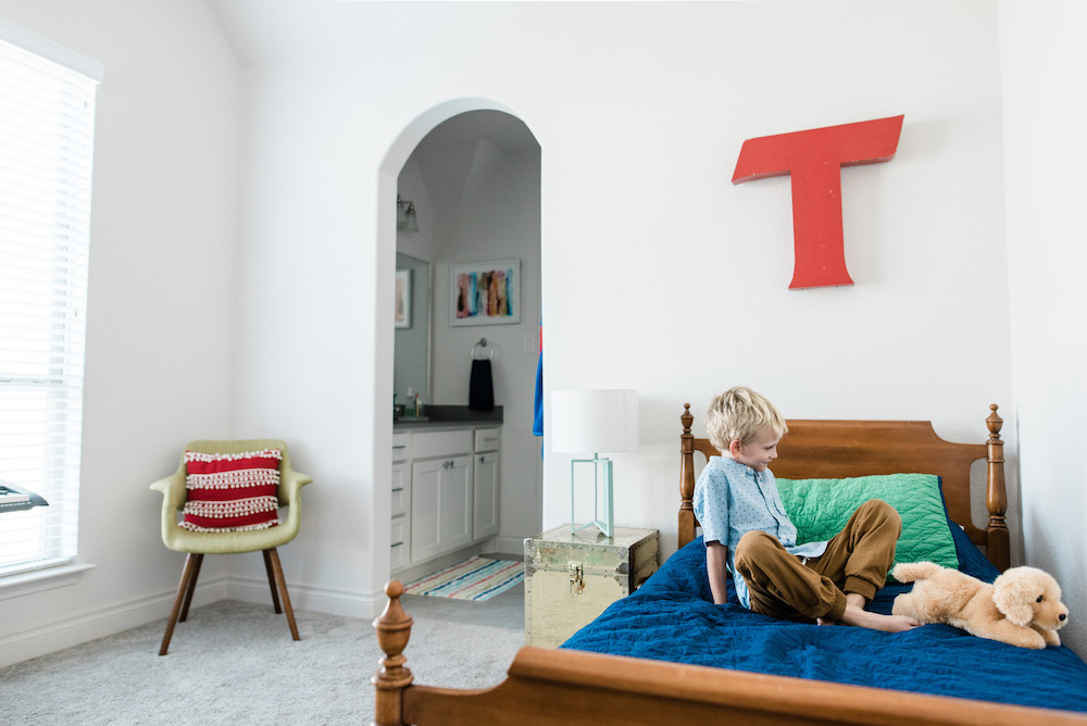 Turner's Bedroom + Bathroom Tour Jesse Coulter