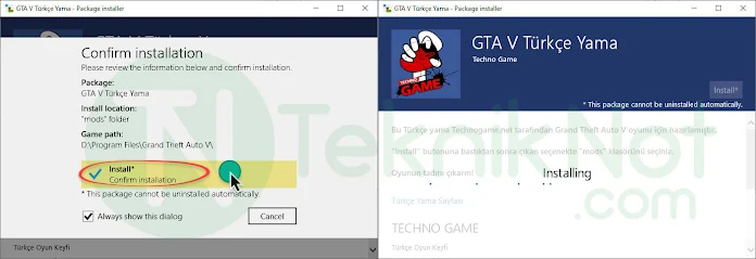 OpenIV ile Türkçe yama kurulumu