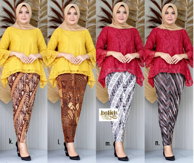 Model Kebaya Dan Rok Batik Modern Gaya Ootd Model rok span batik terbaru. model kebaya dan rok batik modern