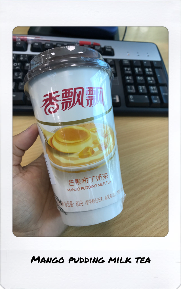 midsummer Mango Pudding Milk Tea