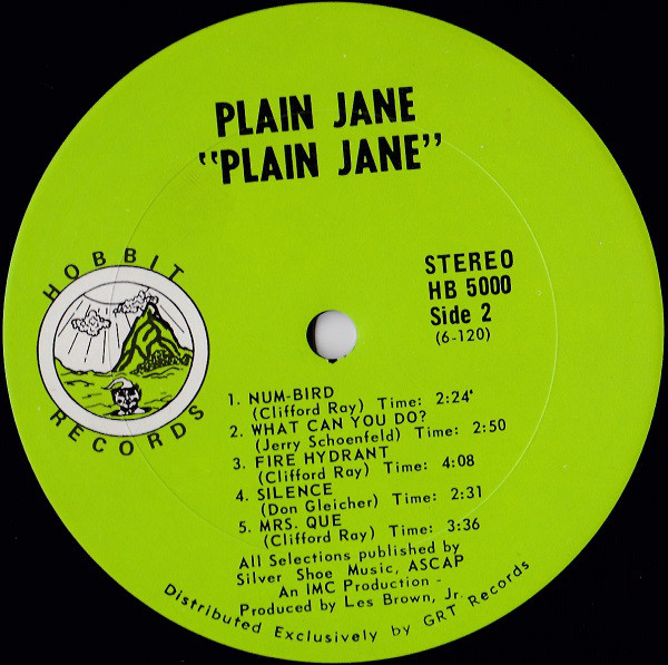 johnkatsmc5 Plain Jane “Plain Jane” 1969 US Psych Country Folk Rock