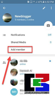 cara membuat link grup telegram