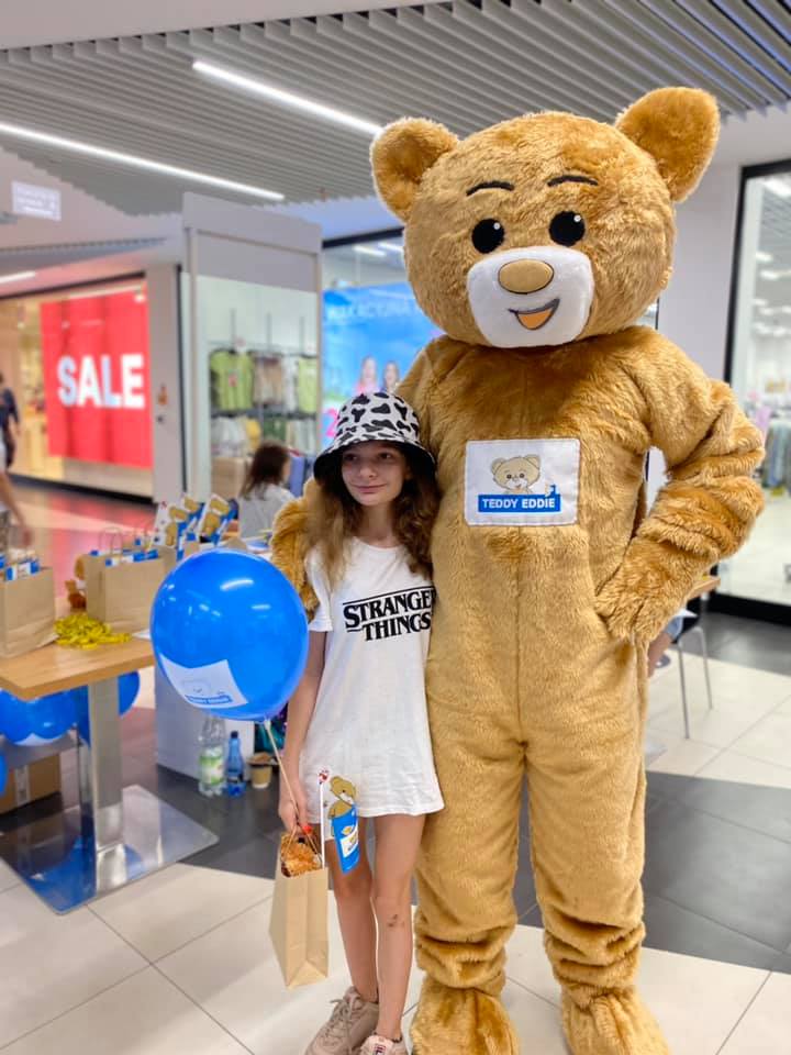 Miś zachwycił dziś dzieci [ZDJĘCIA]