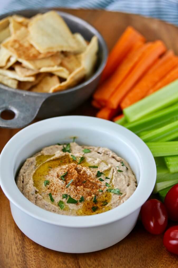 Black Eyed Pea Hummus (Instant Pot) Karen's Kitchen Stories