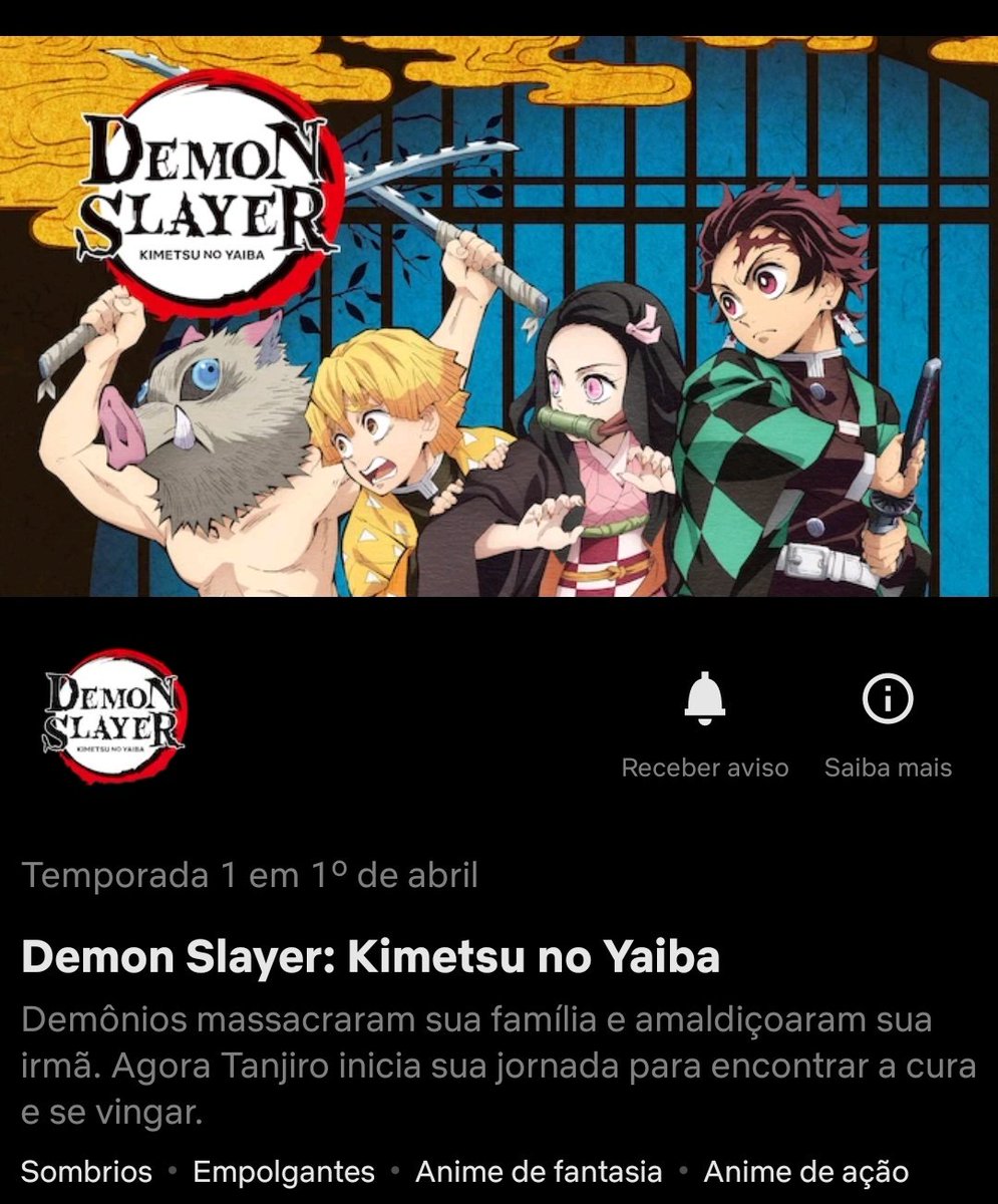 Demon Slayer confirma la fecha de estreno de su Temporada 2