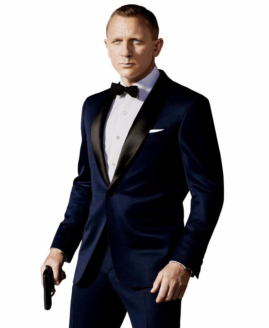 Esmoquin Azul al estilo 007 Elegantísimo