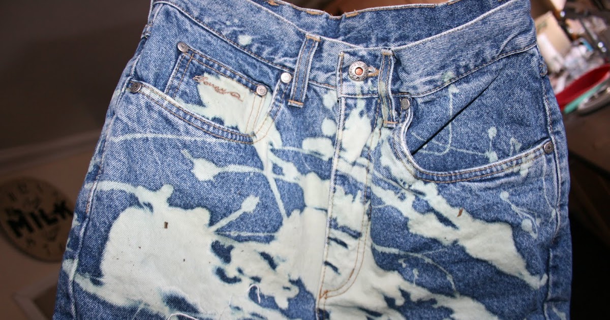 Tutorial: DIY Splashed Bleach Shorts | - LULUTRIXABELLE - a Lifestyle ...