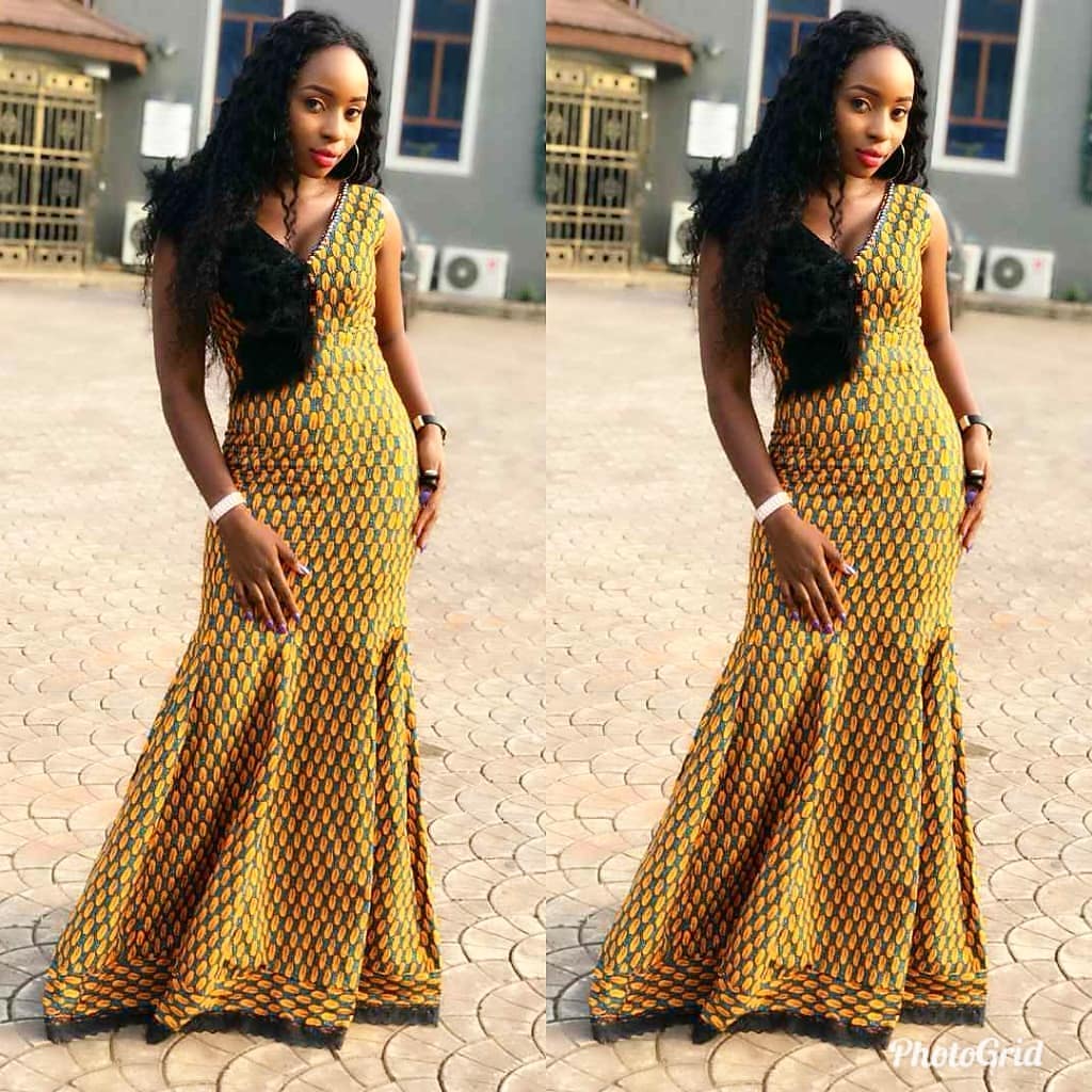 Latest ankara styles for slim ladies Clearance