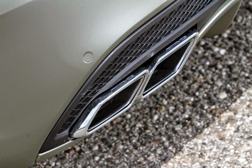 w205 amg exhaust