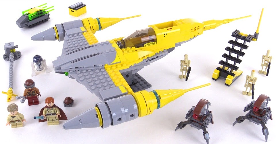 LEGO Star Wars 2015 Naboo Starfighter review! set 75092