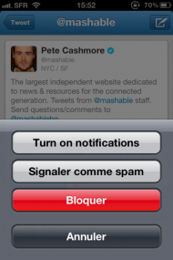 Twitter: Use the new notification functions
