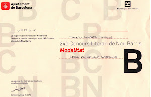 Diploma Certamen Nou Barris 2012