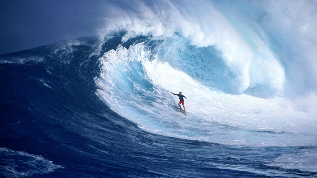Amazing sea tides HD widescreen desktop wallpaper 2014.