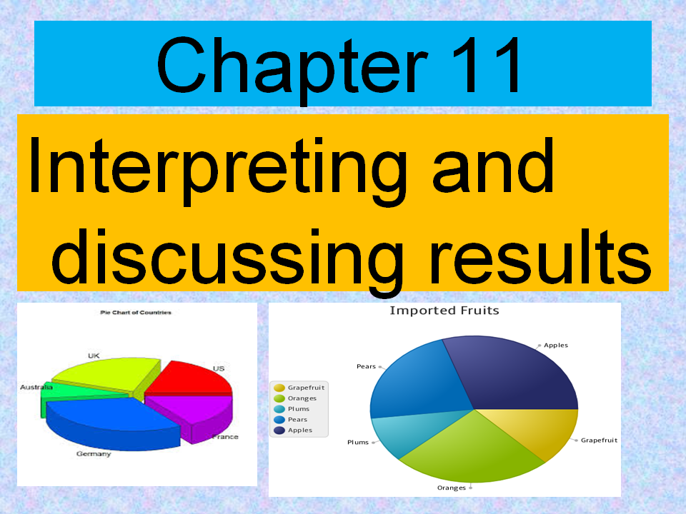 Math 8 chapter 11 Interpreting and discussing results
