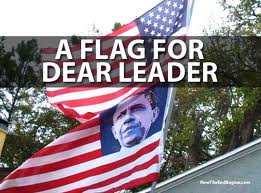 Vets angry Obama Flag replaced American Flag