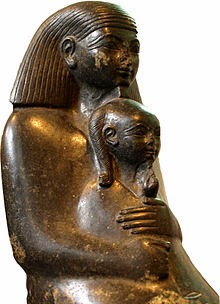 Senenmut a princezna Nefure/publikováno z http://cs.wikipedia.org/wiki/Senenmut