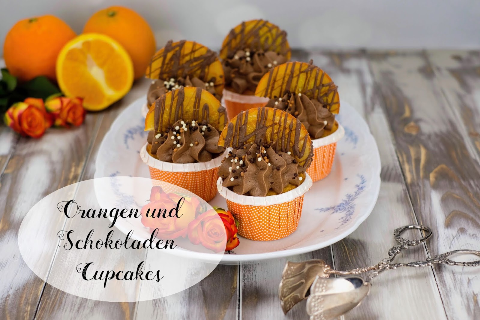 Orangen und Schokoladen Cupcakes | Marion&amp;#39;s Kaffeeklatsch