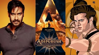 Ajay Devgn 'Aadipurush' film poster Ajay Devgan Become 'Shiv' in Prabhas film ÁadiPurush'