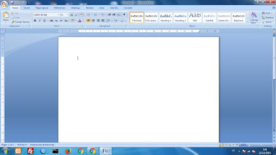 cara menampilkan batas garis teks pada microsoft office word
