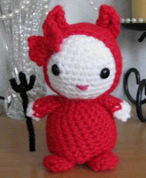 PATRON GRATIS HELLO KITTY DEMONIO AMIGURUMI 676