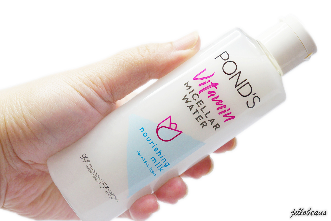Pond's Vitamin Micellar Water Nourishing Milk Review Jello Beans