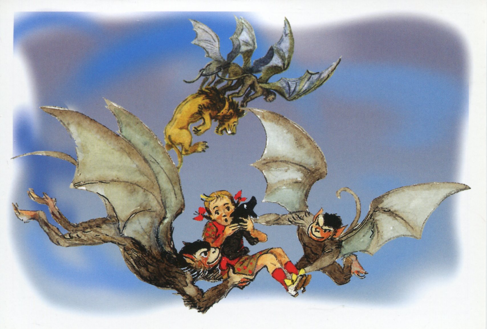 волшебник изумрудного города летучие обезьяны. летучие обезьяны из волшебника изумрудного города. летучие обезьяны нарцисса. летучие обезьяны. летучие обезьяны волшебник изумрудного.