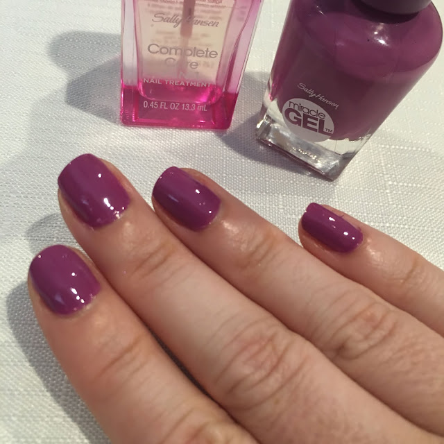 Max The Unicorn Mani/Review Sally Hansen Complete Care 7In1 Nail