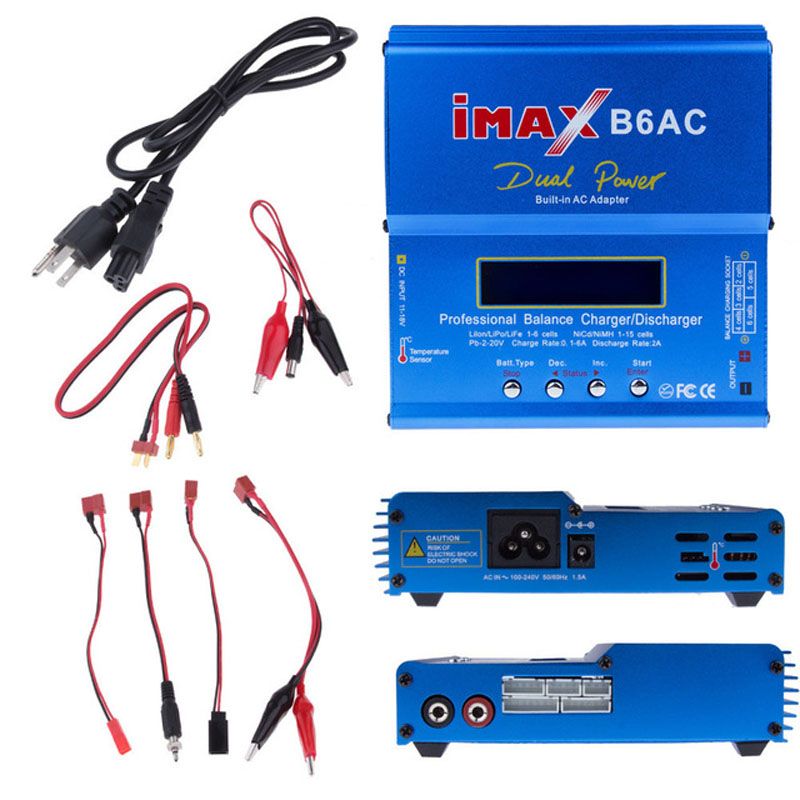 iMAX B6AC Version 2 Digital LiPo LiIon LiFe NiMH NiCd 2S 3S 4S 5S 6S RC