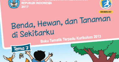 √TERBARU !!! Kunci Jawaban Tematik Kelas 1 Tema 7 Benda, hewan, dan