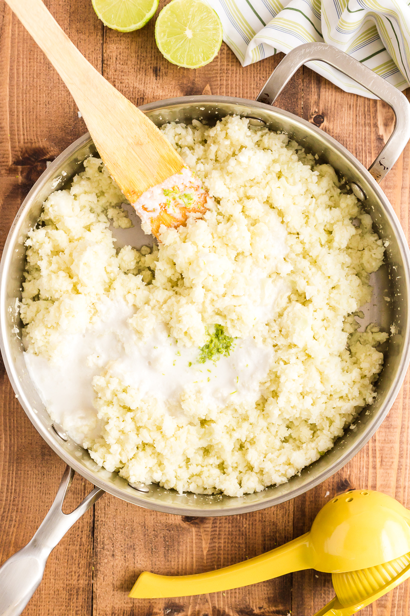 Coconut Lime Cauliflower Rice Bobbi's Kozy Kitchen