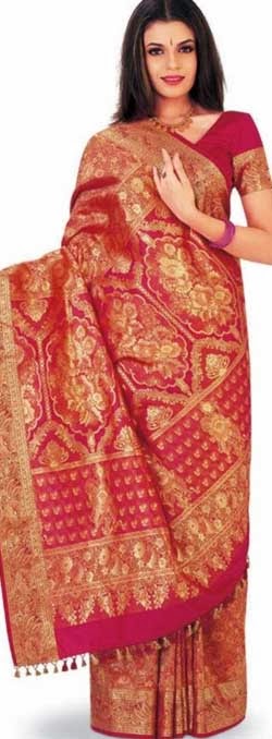 Model baju  sari india  modern  plus contoh gambar 