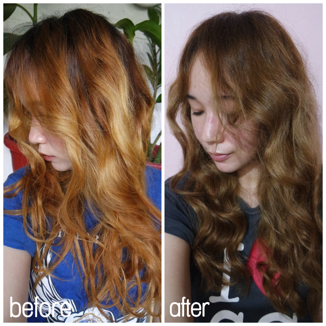 Hello Bubble Hair Dye Foam in 8MG (Matt Gold) REVIEW pinkislovebynix