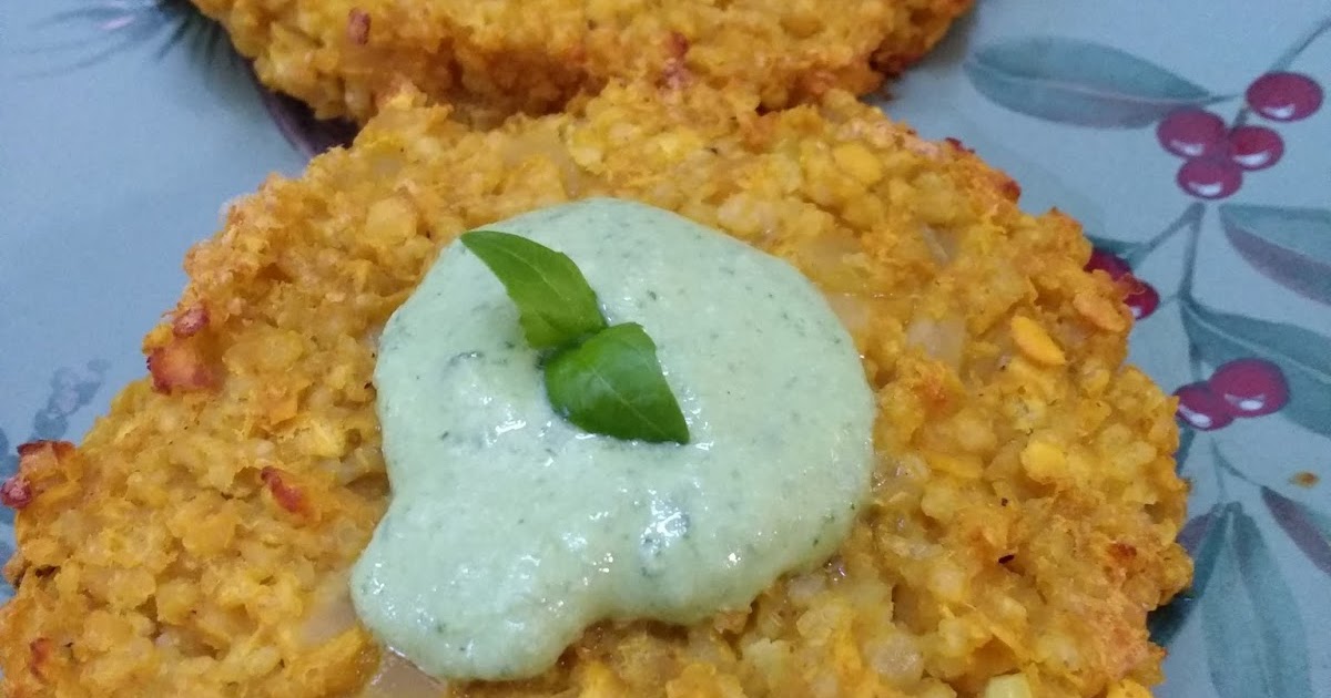 healthy self lentil millet cakes
