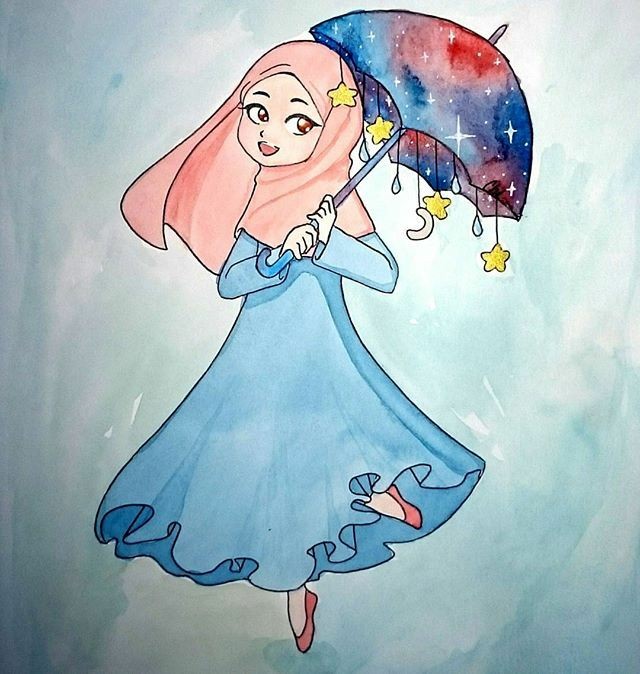 Hijab Girls Cartoon Profile Pictures || Girls Cartoon Hijab Whatsapp Dp  images
