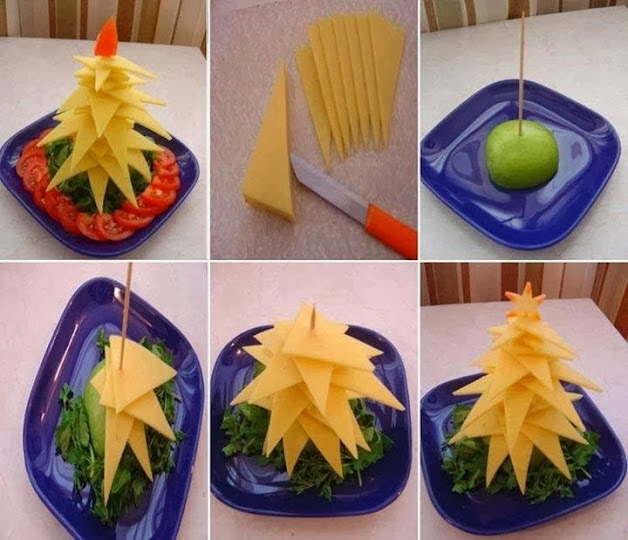 Γιορτινές διακοσμήσεις γευμάτων - κατασκευές