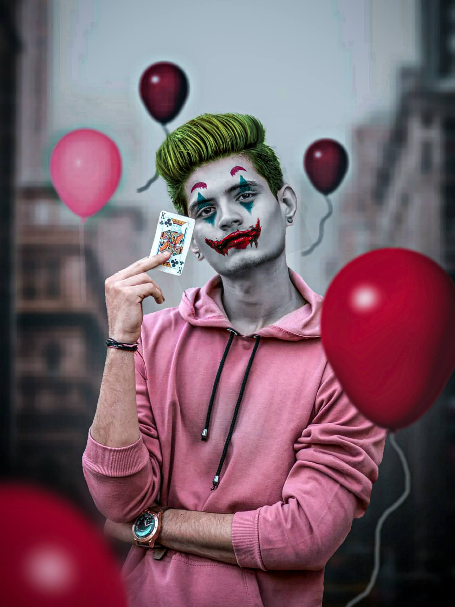 Picsart Joker Face Concept Photo Editing Tutorial In Picsart Step by