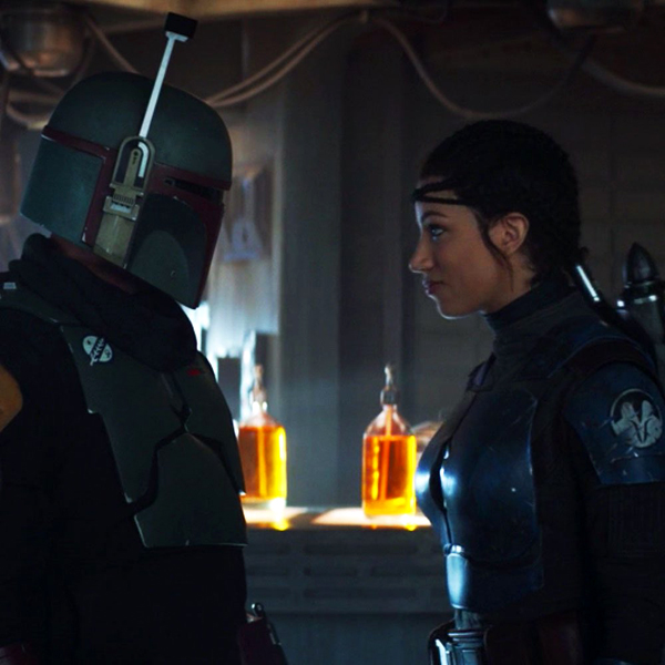 Boba Fett (Temuera Morrison) and Koska Reeves (Mercedes Varnado) in THE MANDALORIAN - Chapter 16: The Rescue. Boba Fett (Temuera Morrison) and Koska Reeves (Mercedes Varnado) in THE MANDALORIAN - Chapter 16: The Rescue.