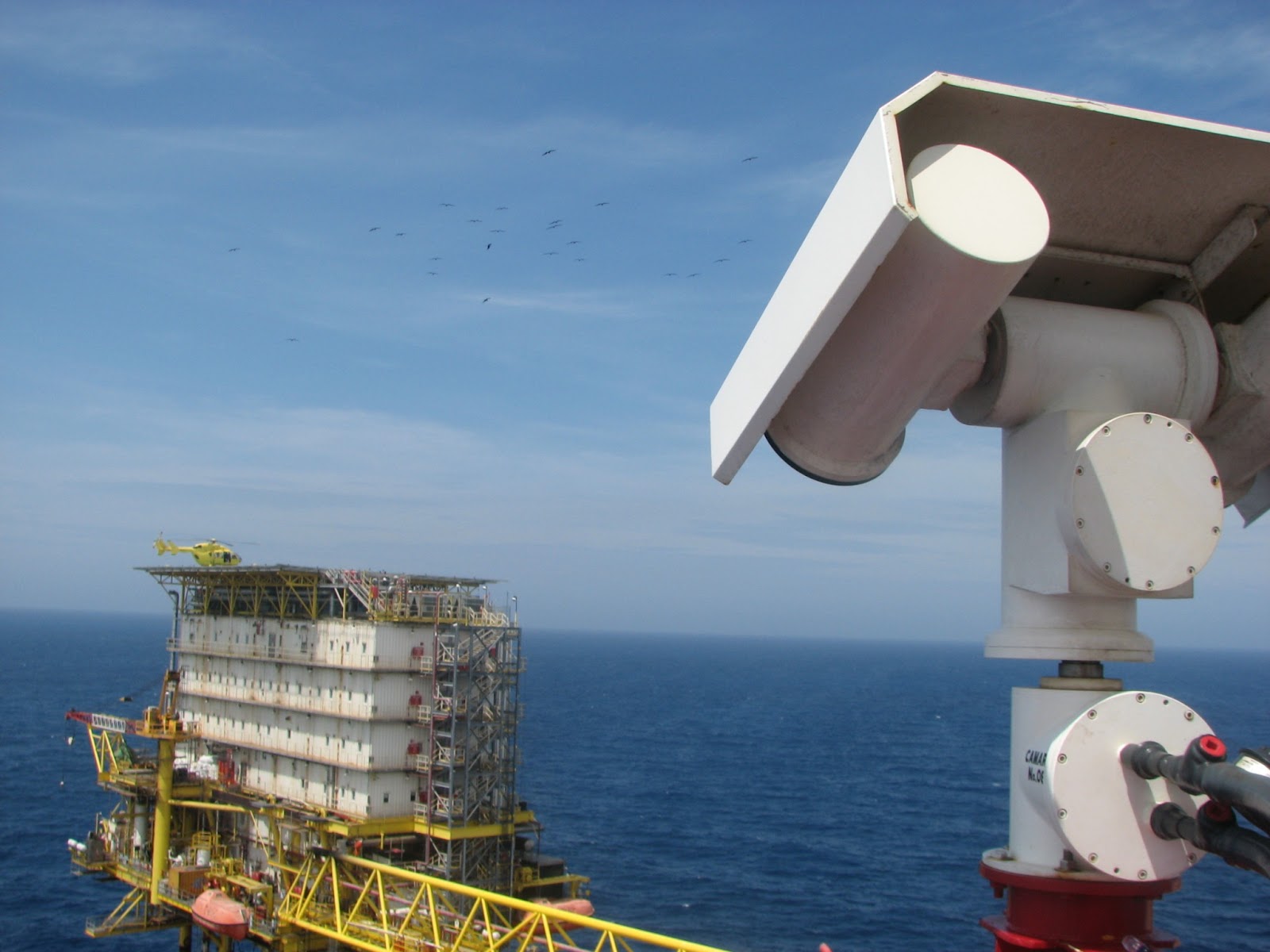 Very Long Range Maritime, Marine, Ports color & IR surveillance camera