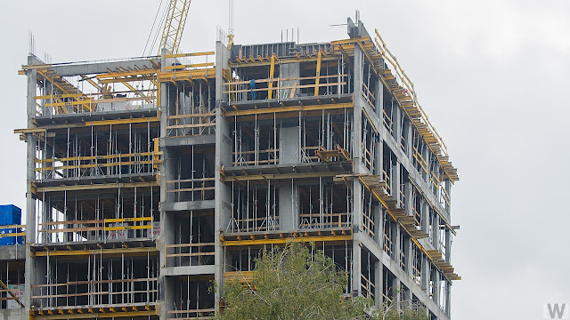 Budowa River Tower Bydgoszcz KWK Construction