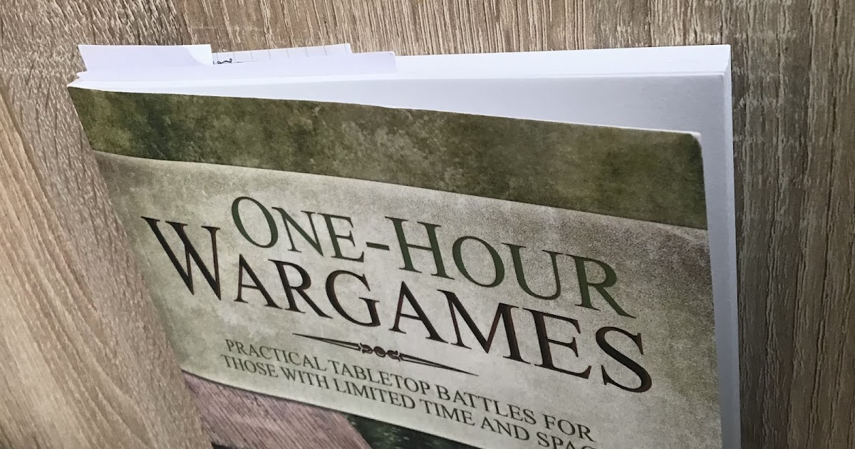Wargamer's Block OneHour Wargames First Impressions