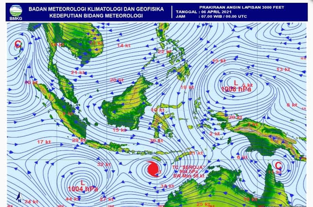 Peta Siklon Tropis