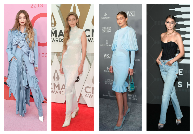 The best fashionable looks of Gigi Hadid and Bella in 2019